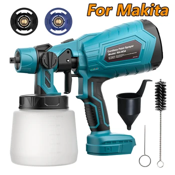Bonacell-herramientas de pulverización de pintura inalámbrica, pulverizador de pintura para batería Makita BL1830 BL1840 BL1850 BL1860, múltiples patrones de pulverización