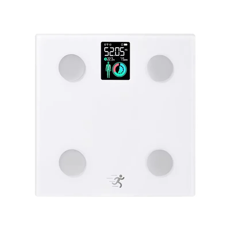 

Smart body fat scale, color display digital scale, for muscle bone mass monitor home fitness health