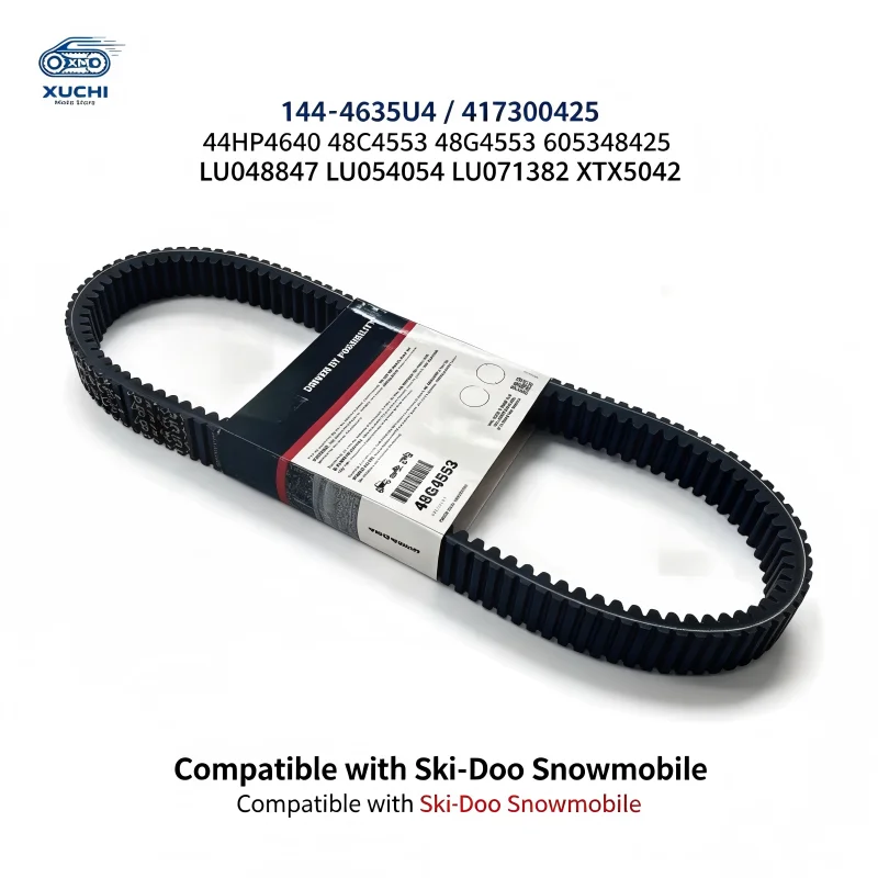 For Ski‑Doo Snowmobile Drive Belt 144‑4635U4 417300425 44HP4640 48C4553 48G4553 605348425 LU048847 LU054054 LU071382 XTX5042