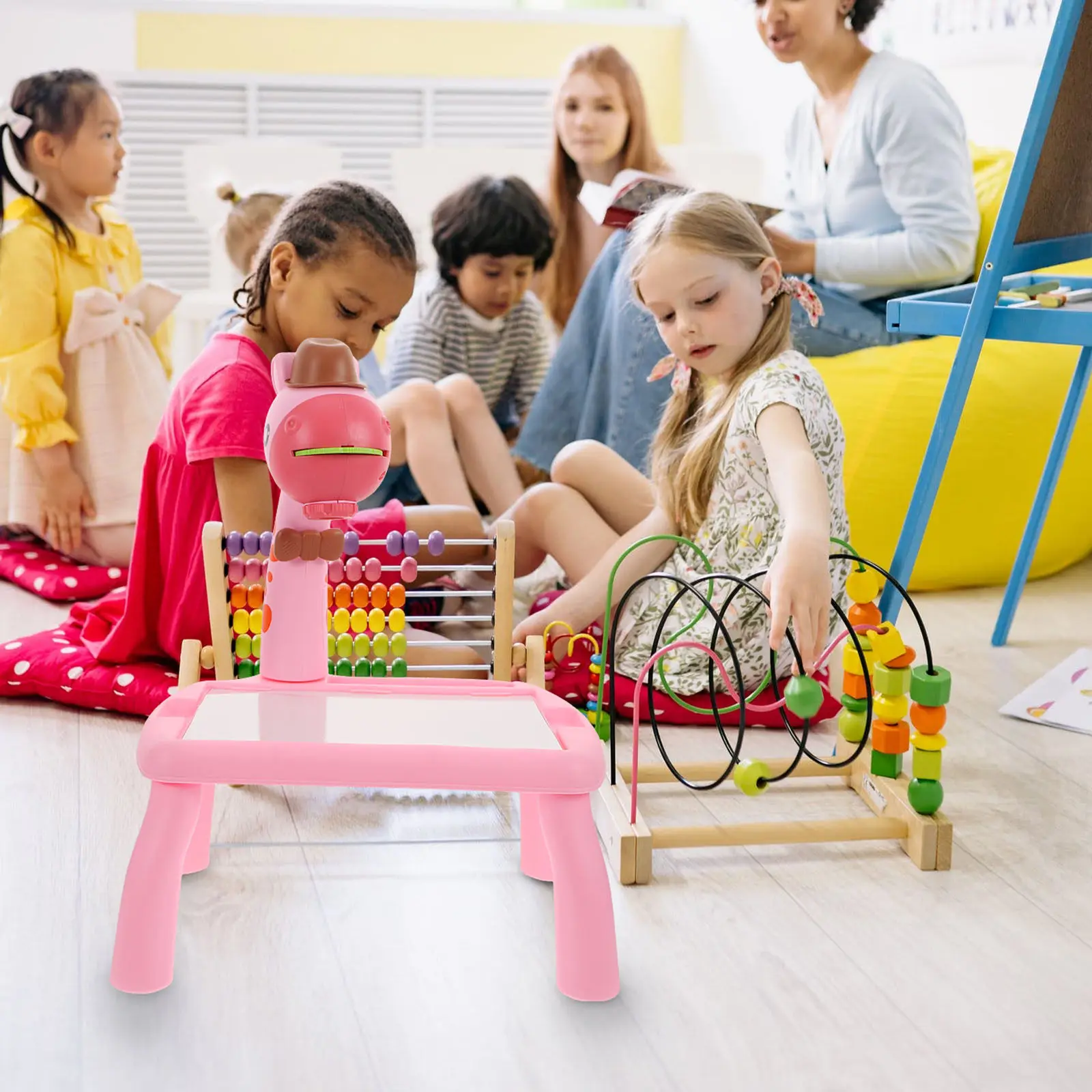 kids-toys-glowing-drawing-board-adorable-novel-projection-table-stylish-graffiti-projector-painting-practical-learning-desk