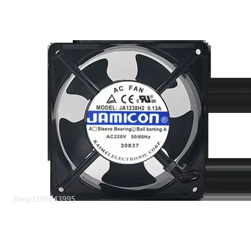 for Kaimei JAMICON JA1238H2 12038 Cooling Fan 12CM 120mm 220V 380V High Speed Industrial Axial Fan