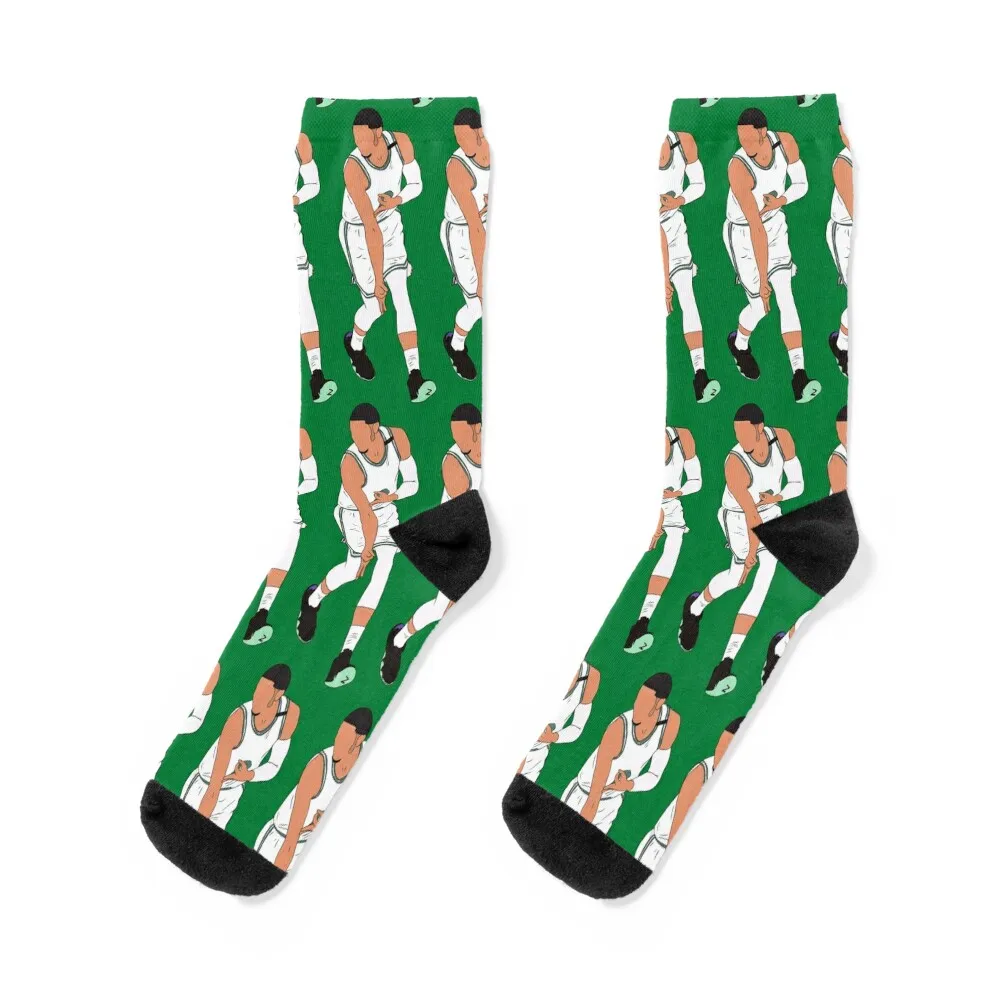 Jayson Tatum 3 Point Celebration Socks new in's floor Male Socks Women's