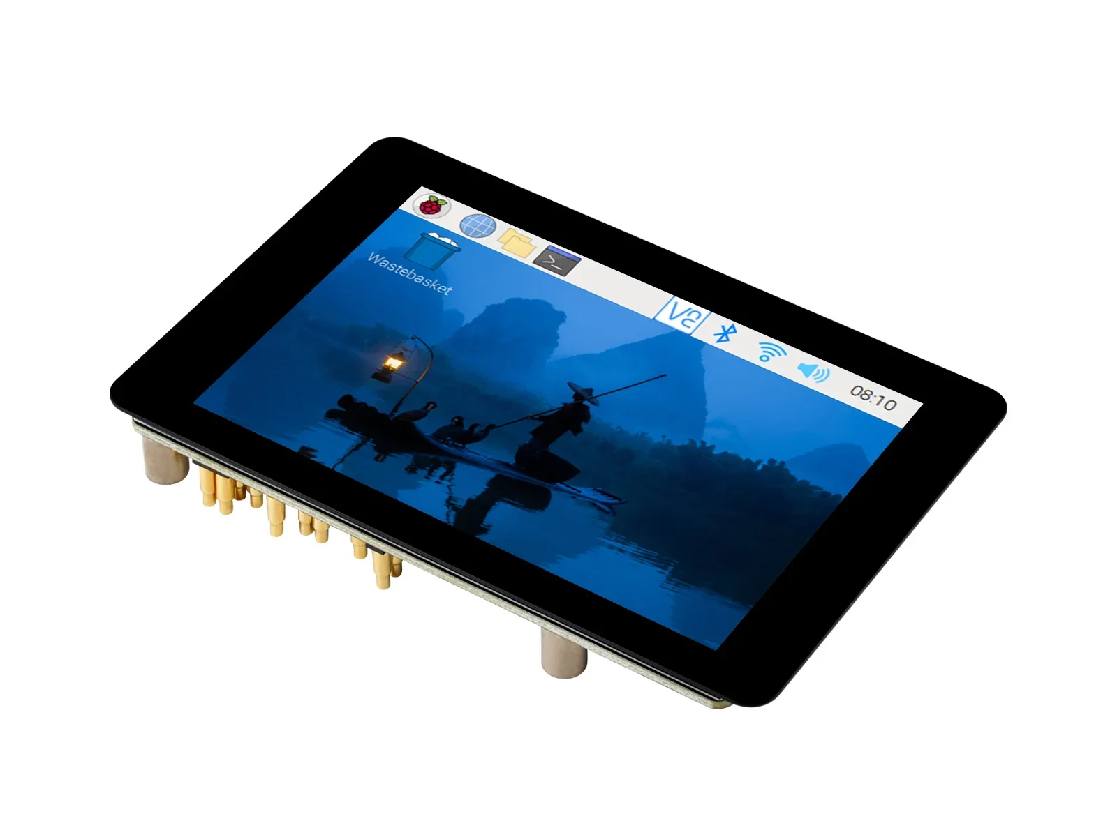 Waveshare 3.5inch Capacitive Touch Display (F) for Raspberry Pi/Jetson Nano/Arduino/STM32, Immersion Gold Process 320×480