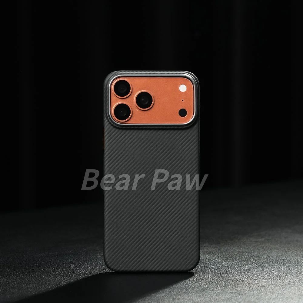 

for magsafe Phone Cases for iPhone 17 Pro Max Aramid Carbon Fiber Cases for iPhone 17 Air/17 Pro Magnetic Carbon Fiber CaseCover