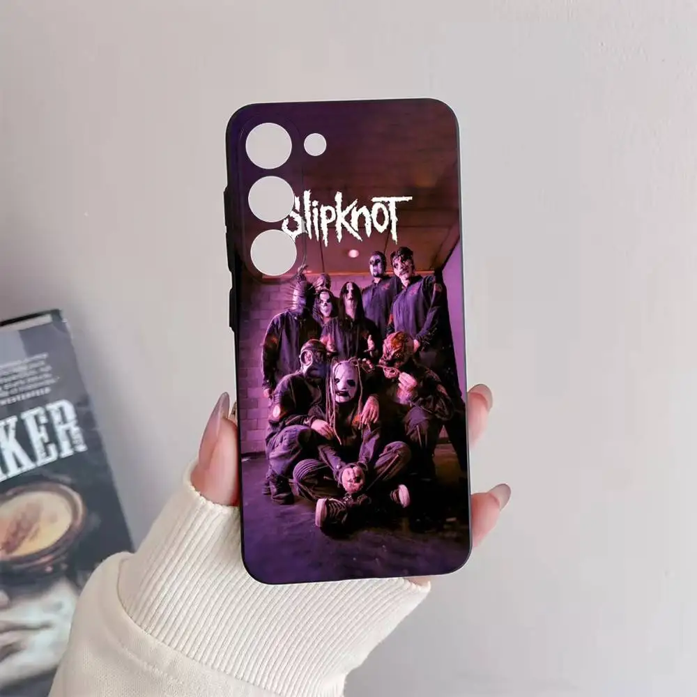 S-SlipknotS Rock Ban  Phone Case For Samsung Galaxy A 91,80,73,72,71,53,52,51,22,5G Shockproof Soft Black Cover