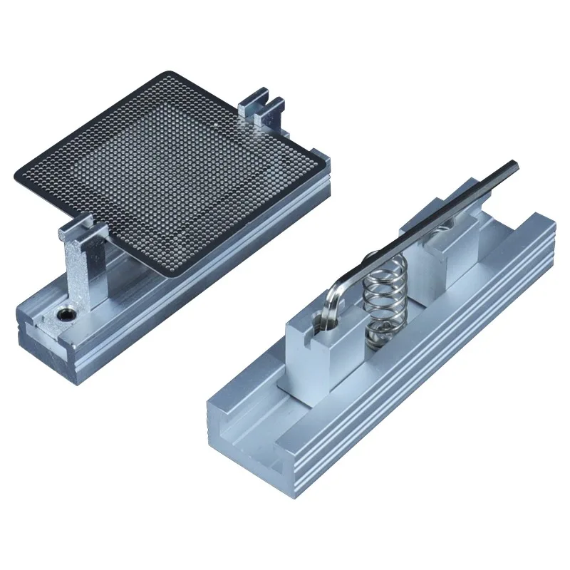 For tin planting table, aluminum alloy bead planting table BGA chip small steel mesh circuit board direct heating fixture tin
