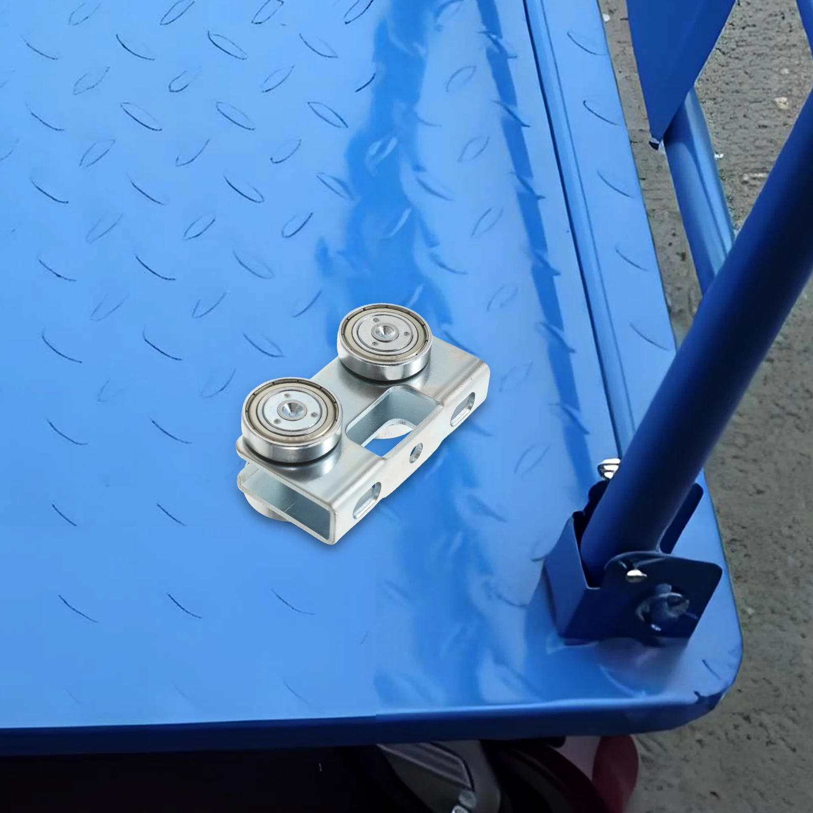 

U Shaped Pulley Assembly Sliding Door Pulley Roller High Load Steel Roller for Wardrobe Cabinet Barn Closet Door Replacement
