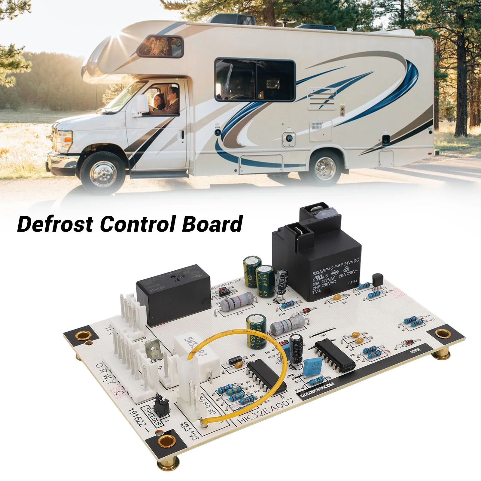 Defrost Control Board for Carrier CEPL130524 01 Stable Performance AC Defrost Circuit Panel Replacement for Bryant HK32EA001