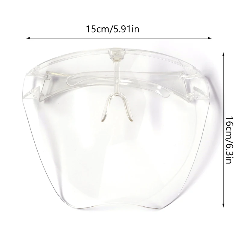 Anti Fog Anti Dust Protective Mask High Transparency Goggles Nail Art Full Face Shield Unisex Eye Shield High-definition