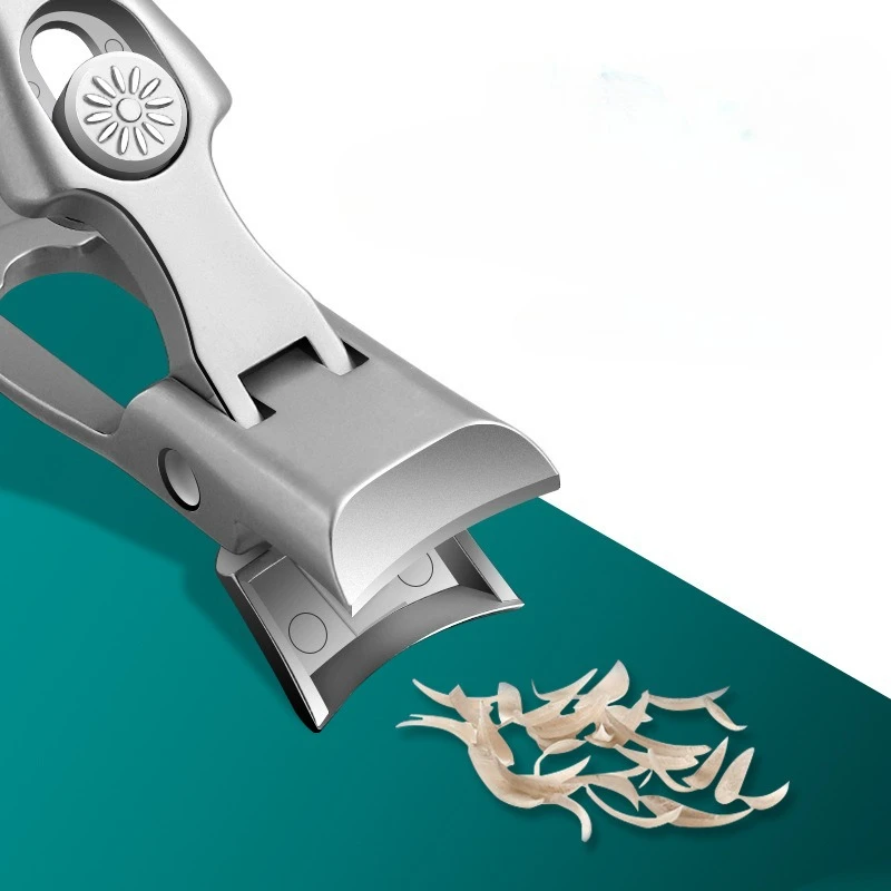 

Прочная машинка для стрижки толстых ногтей, машинка для стрижки ногтей, нержавеющая сталь, широкая челюсть, острая и прочная для толстых и длинных ногтей