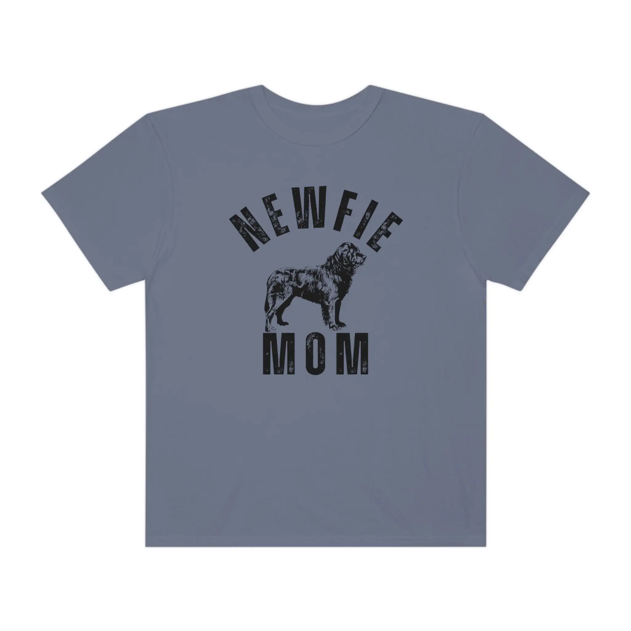 Newfie Mom T Shirt Newfoundland Lover Dog Mama Newf Big Owner Fur Cute Newfy