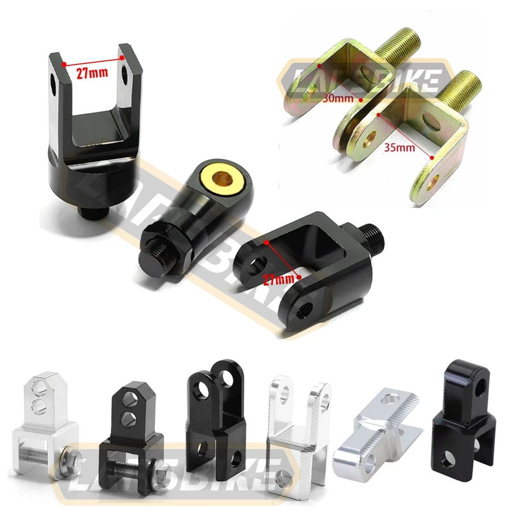 دراجة نارية E-الدراجة الخلفية صدمة زيادة جهاز سبائك الألومنيوم ارتفاع تمديد موسع العالمي استبدال أجزاء موتو الملحقات #1