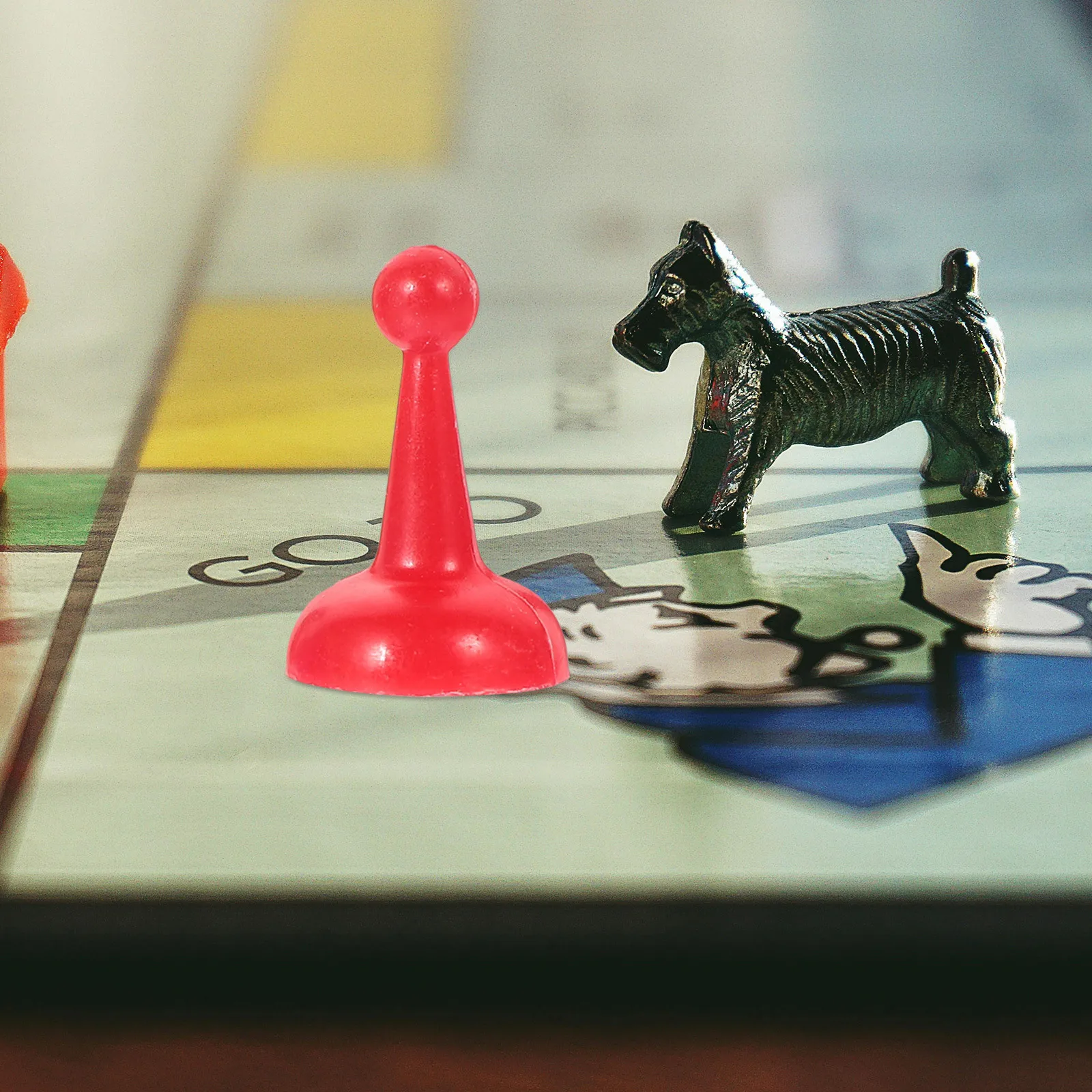 

40Pcs Plastic Chess Pieces Small Game Tokens for Board Games Replacement Components Easy Carry for Wedding Bar Travel Use