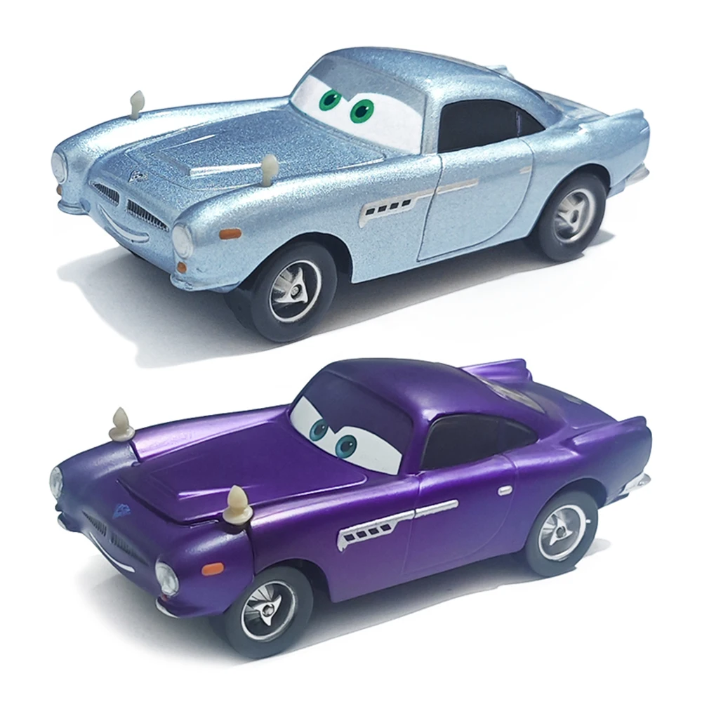 Cars 2 Finn McMissile Die-Cast Car Model Toy Alloy Material Anime Figure Racing Toys Children's Birthday Gifts Collectibles