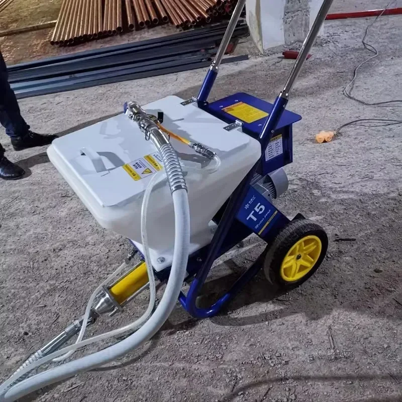 220V NEW Spray Gun Spraying Machine Putty Elastic Textured Lacquer Bone Pulp Water-in-water Sand Water-in-water Fireproof