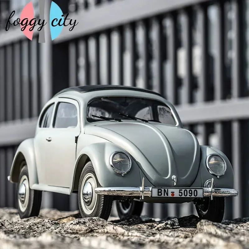 Fms 1/12 Beetle Civil Edition Painting Vintage Simulation Car Model Electric Remote Control Rc Climbing Car Children's Toy Gift