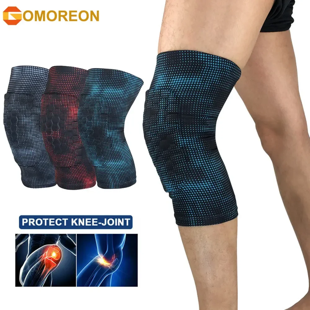 

Knee Brace Honeycomb Knee Pads, Short Compression Leg Knee Sleeve with Protective EVA Sponge Perfect for Strap & Wrap