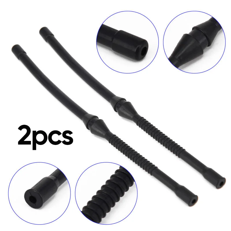 2PCS Chainsaw Line Hose Tube For 61 66 162 181 266 268 272 281 Chainsaw Spare Hose Lawn Mower Brush Cutter Part