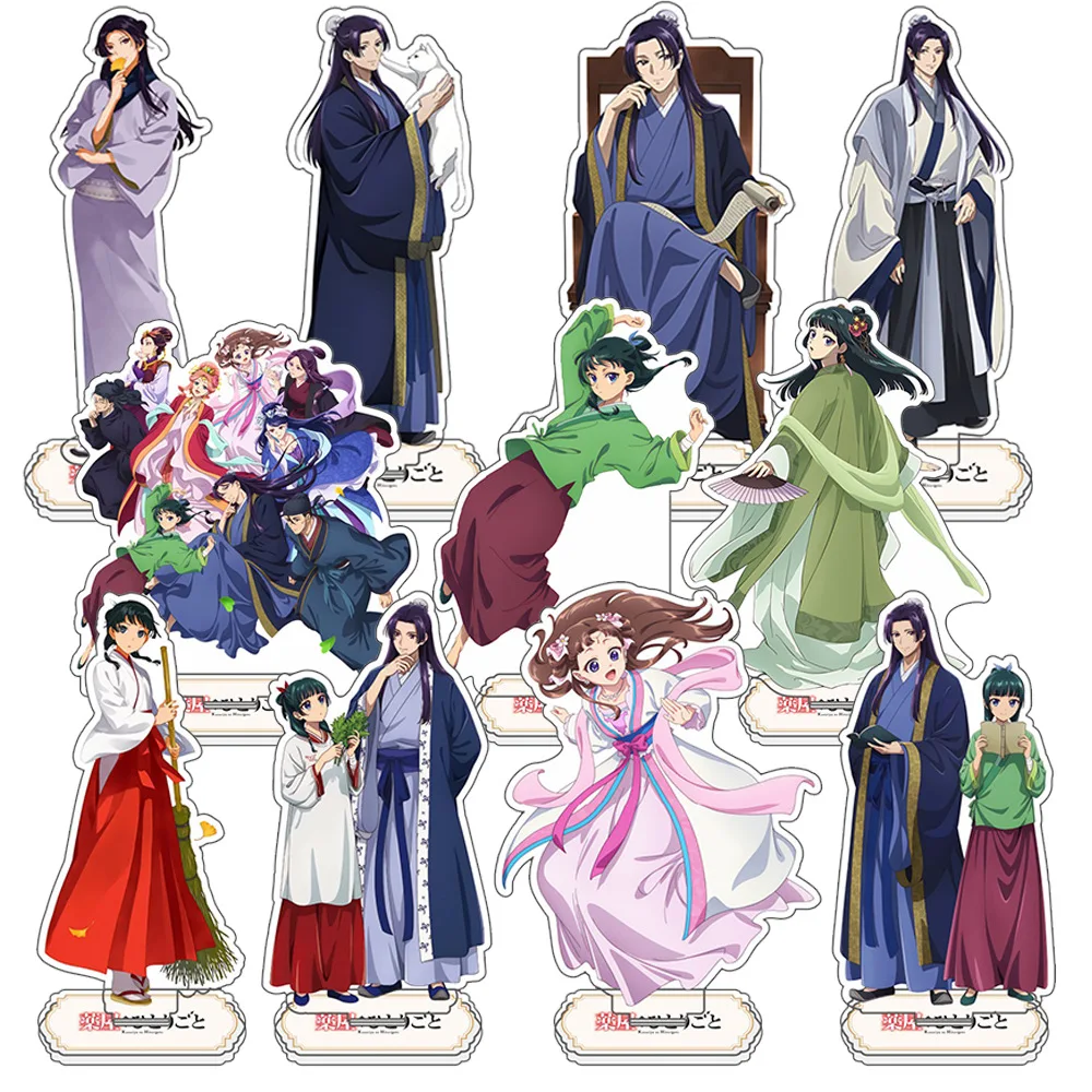 

The Apothecary Diaries Character Maomao Jinshi Gaoshun Gyokuyou Lihua Lishu Loulan Suirei Anime Figures Acrylic Stand Gift