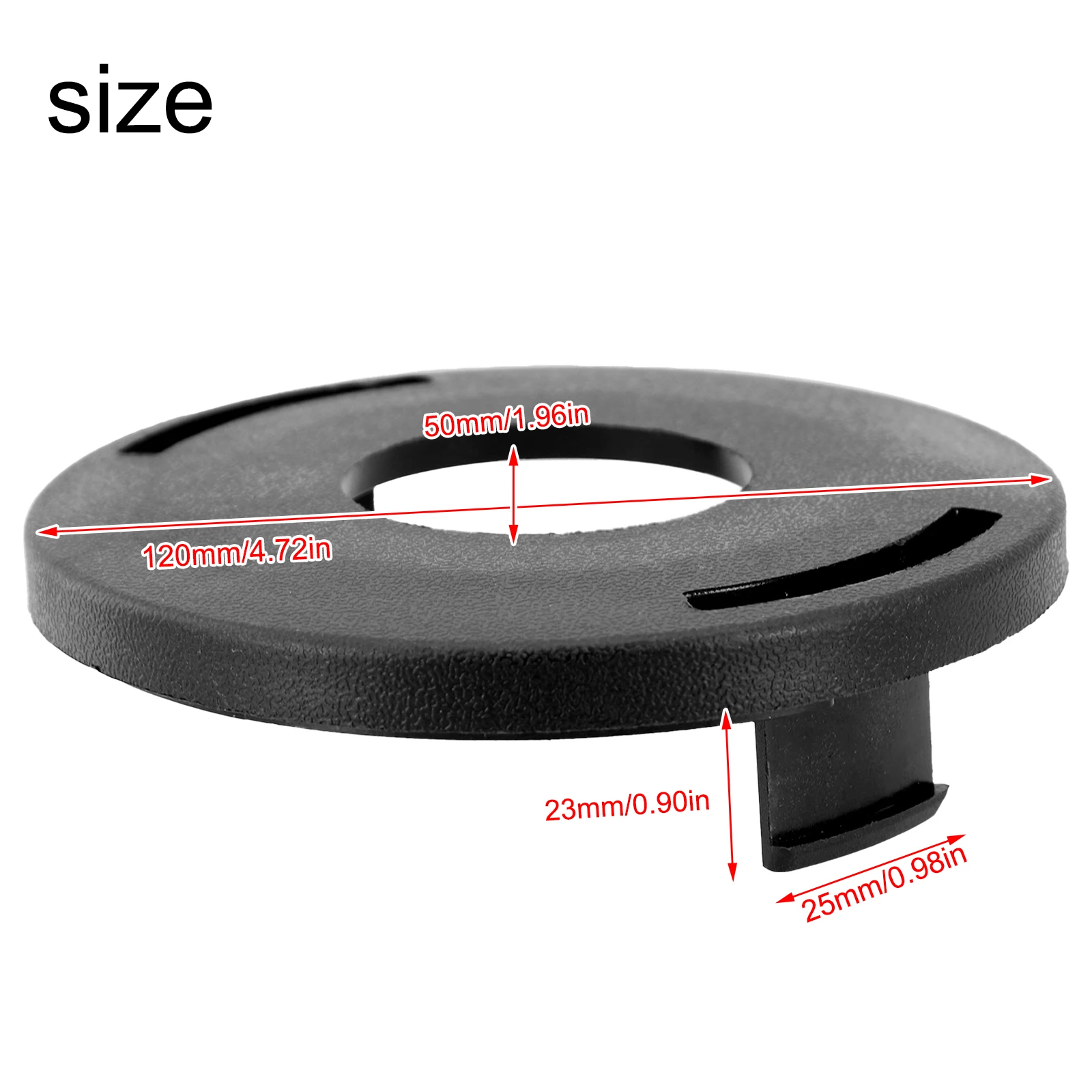 Useful 2018 Hot Trimmer Head Cap Practical Replacement Tool 1Pc Accessory Base Cover Part Yard Black Lawn Mower