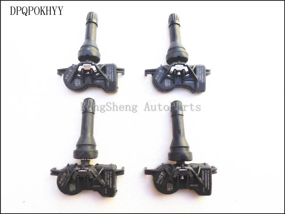 

DPQPOKHYY X4 для нового датчика давления в шинах TPMS 4250C276 204- 250006