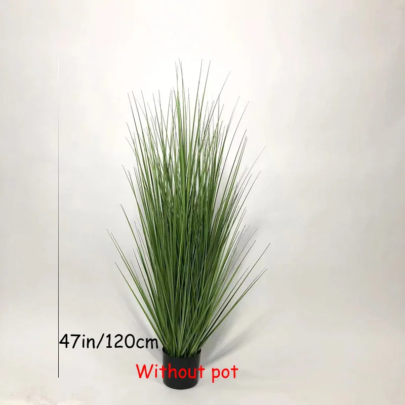 59in Kunstmatige Planten Ui Gras Groen Nep Struiken Nep Hoog Gras Kunstgras Plant Voor Thuis Outdoor Winkel Decor
