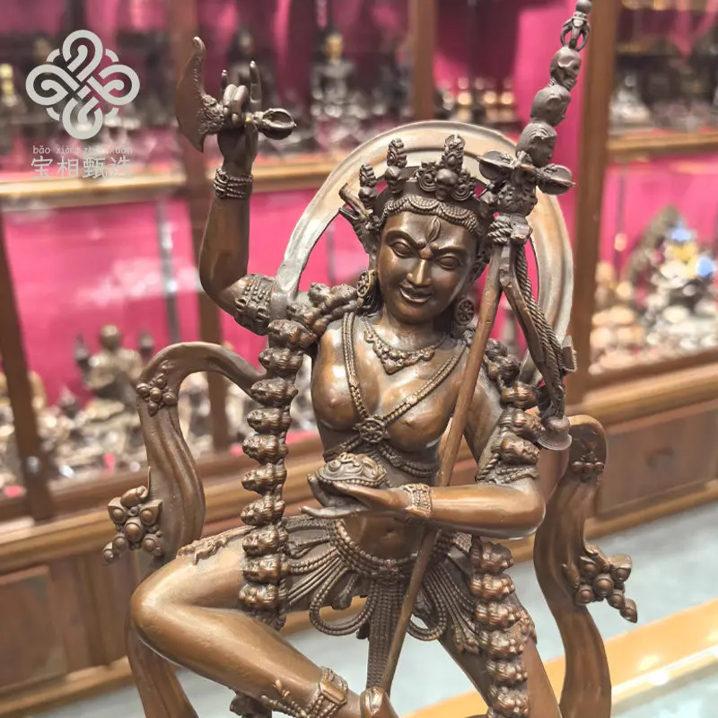 Vajra Haemu pure copper gilt Buddha statue purple copper treasure selection t1 Tibetan Tantra Buddhist Hall