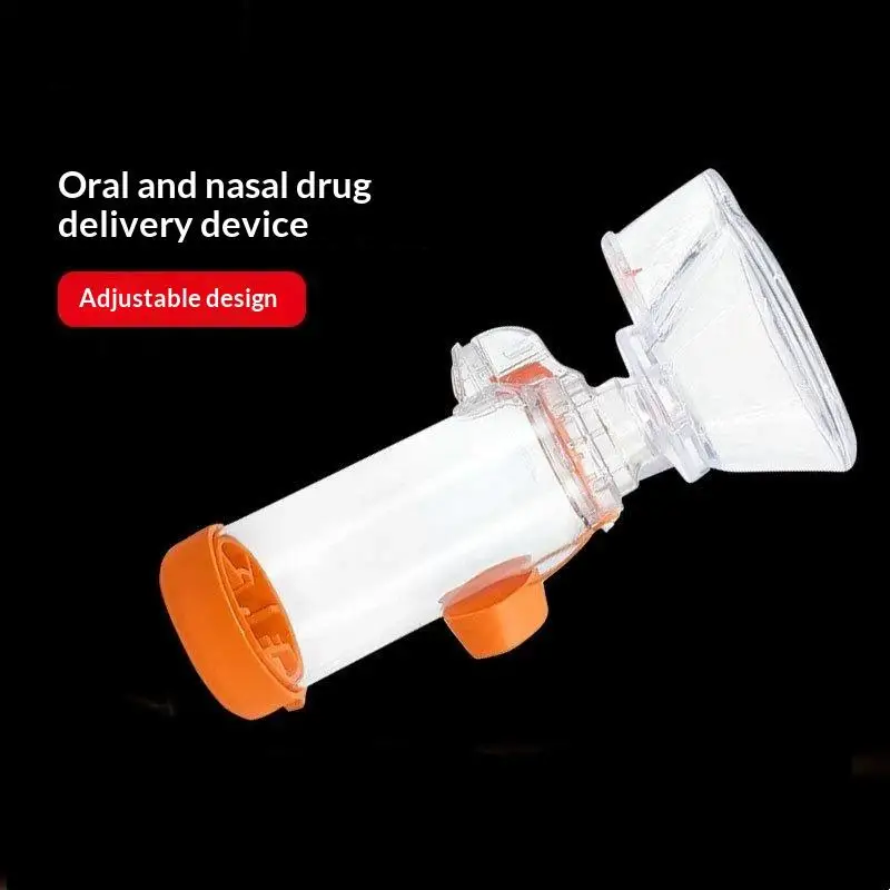 1Pcs Silicone Aerosol Cabin Surgical Supplies Adjustable Adult Children Asthma Spacer Inhaler Spacer Device Health Care Tools