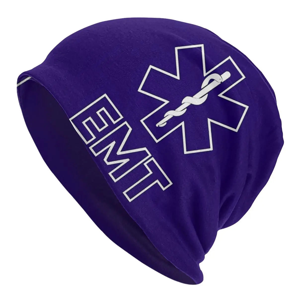 Star Of Life Skullies Beanies Autumn Spring Hats EMT EMS Thin Bonnet Special Caps Men Women's Earmuffs