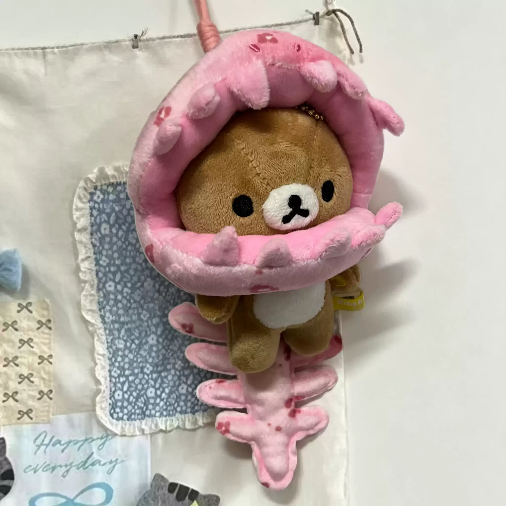 Only Clothes 10cm Cotton Doll Accessories Dinosaur Skeleton Bear Plush Doll Hood Cute Doll Outfit With Pendant For Doll Dress‑Up view 4