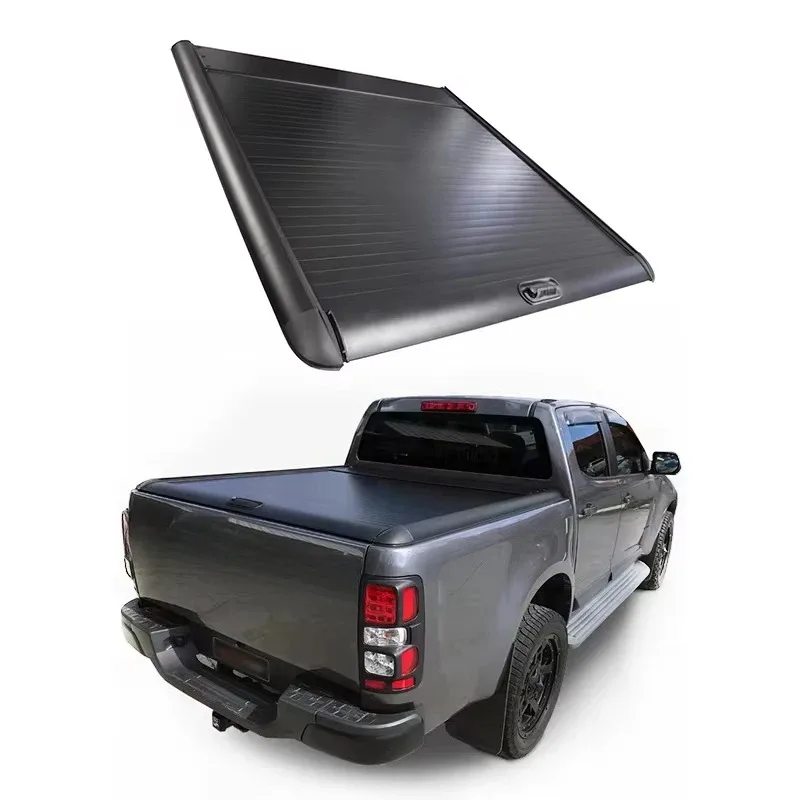 

High Quality Pickup Accessories Roller Lid Retractle Truck Bed Cover Roller Shutter Tonneau Cover Hilux Ranger