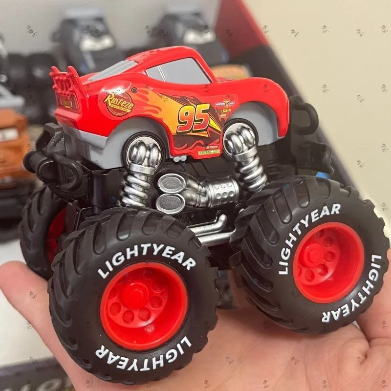 1-4 Stück Disney Pixar Cars Geländewagen Pullback Cars 4 Stück/Set Lightning Mcqueen Legierung Auto Modell Set Kinder Geburtstagsgeschenk Spielzeug