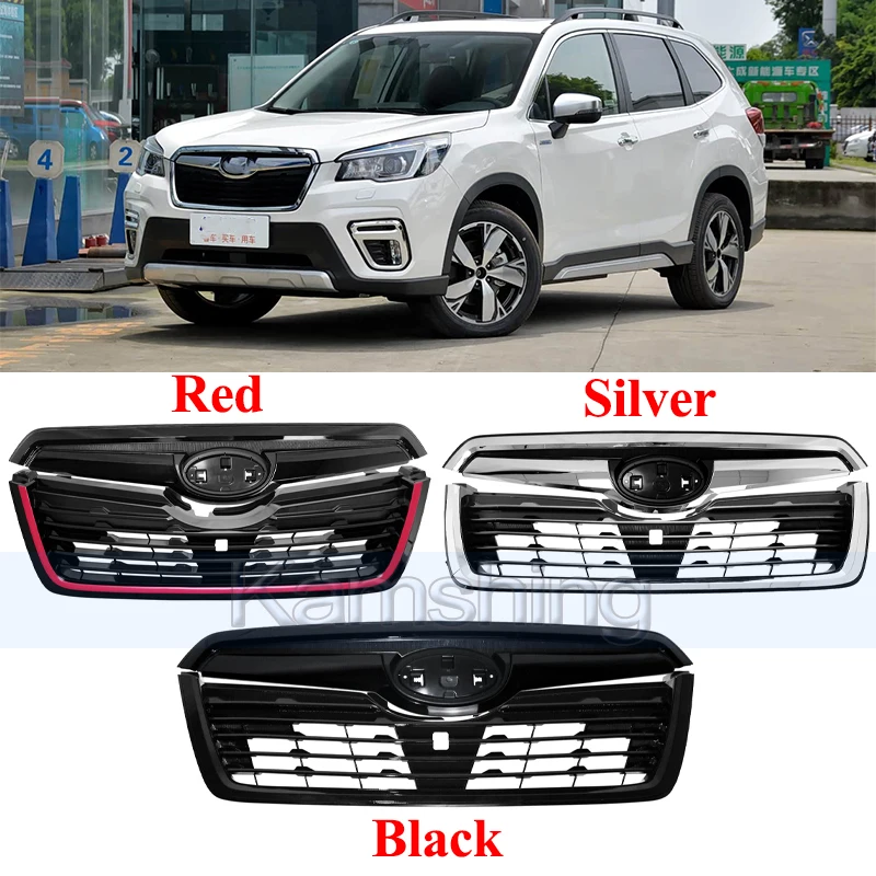 

Kamshing Front Bumper Grille Mask Radiator Grill For Subaru Forester 2019-2021 Racing Grills