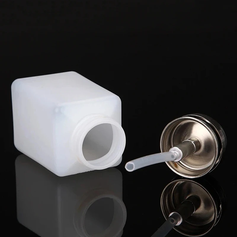 زجاجة كحول سائل 200 مل، زجاجة مضادة للتآكل مع غطاء من الفولاذ المقاوم للصدأ، موزع كحول صناعي