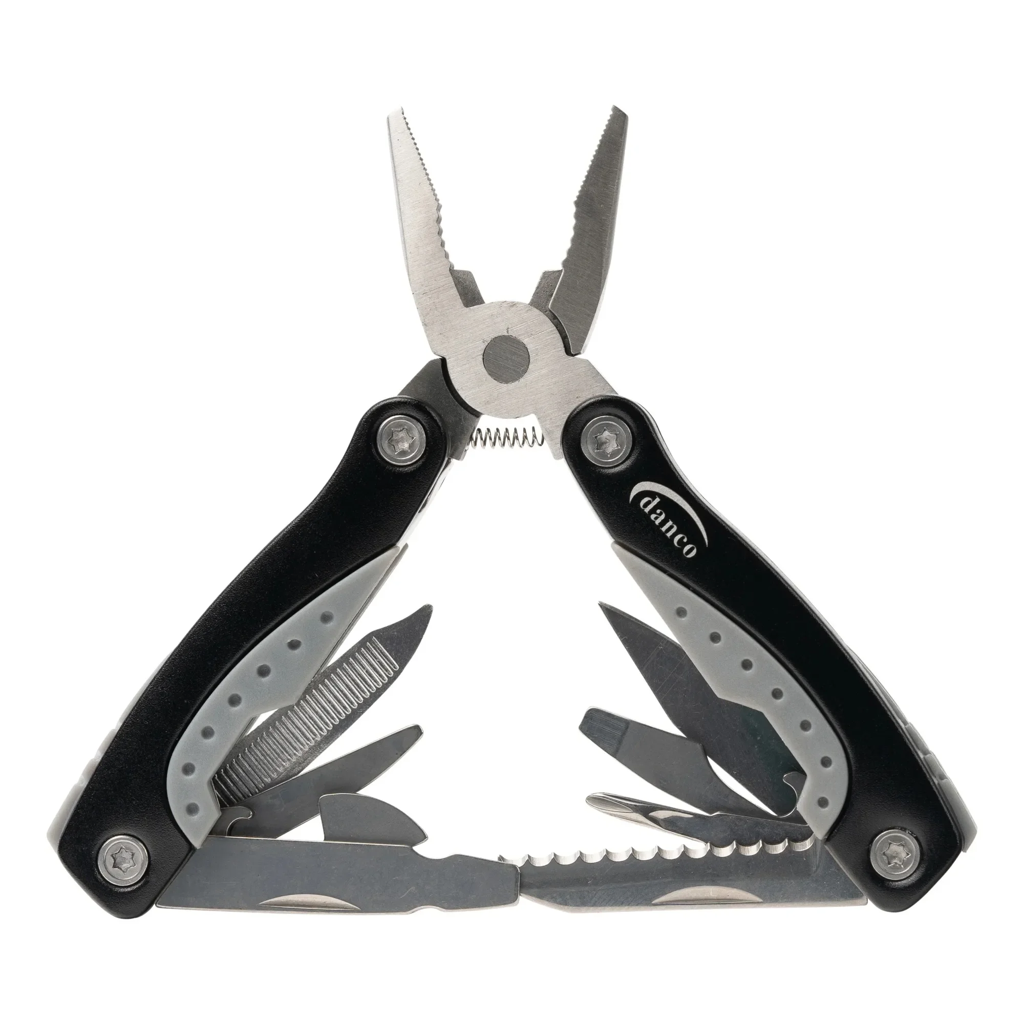

Danco Sports Stainless Steel 4.5in 10 in 1 Corrosion Resistant Finish Multi Tool utility knife