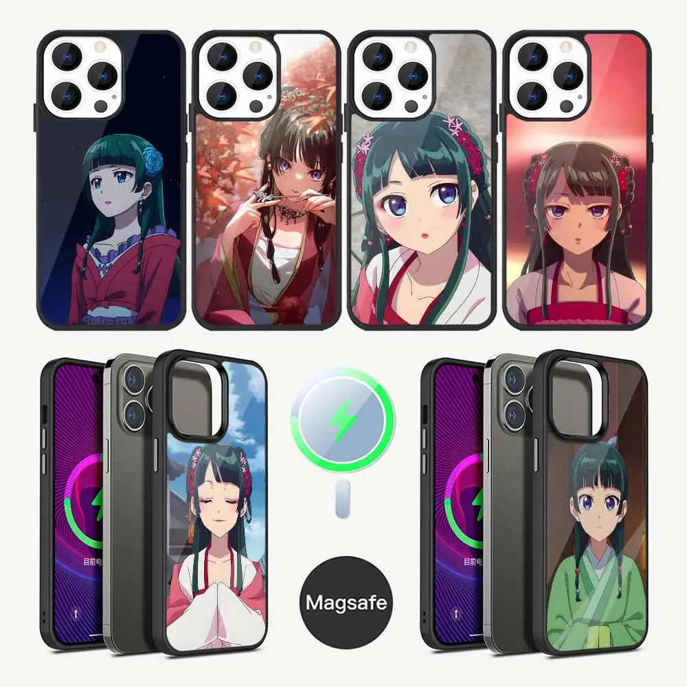 

Apothecary Diaries Maomao Phone Case For iPhone 17,16,15,14,13,12,11,Plus,Pro,Max Mini Magsafe Magnetic Wireless Charging