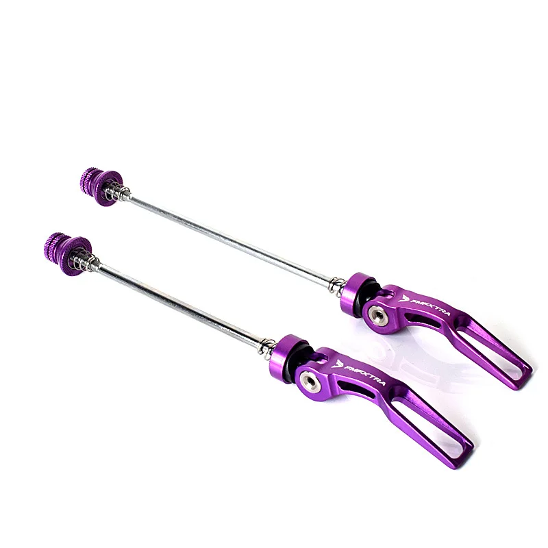 AliExpress NONE Colorful Aluminum Alloy Bicycle Quick Release Lever CNC-Processed Axle High-Strength Mountain Bike Hub Quick-Release System
