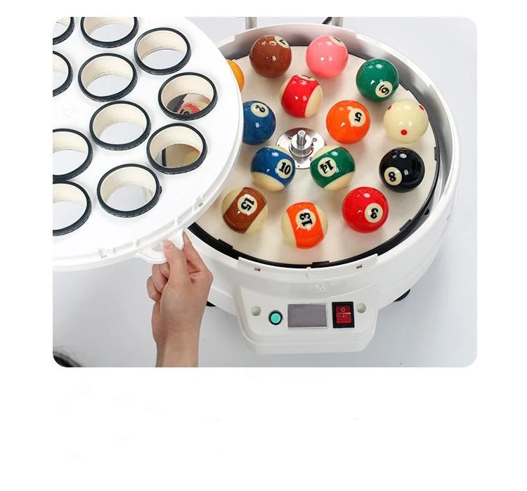 Middle Eight in the United States 16 Balls Automatic Pool Ball Cleaning Washer Polisher Machine  Billiard  Washing Cleaner