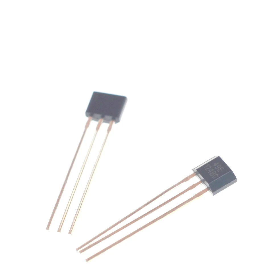 100 stücke 49E Halle Element OH49E SS49E Hall Effect Sensor Linear Schalter – Detail 3