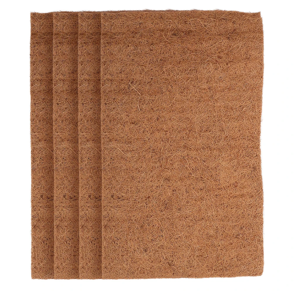 

4 Pcs Coconut Fiber Chicken Nesting Pads 50x30CM Reusable Egg Cushions Laying Hens Small Animals Bed Mat Rabbit Cushion Nest Box