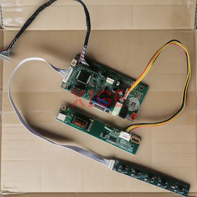 

Плата контроллера привода ЖК-экрана подходит для QD12TL01 LTD121EXVV QD12TL02 LP121WX1 1280*800 VGA + HDMI 20Pin LVDS 1280x800 1-CCFL DIY Kit