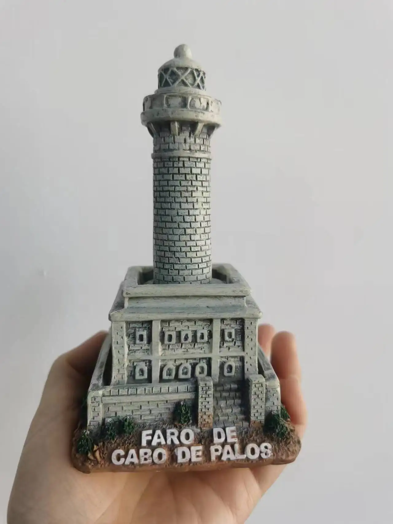 

Resin figure mental psychological sand table game box court therapy building faro de cabo de palos spain