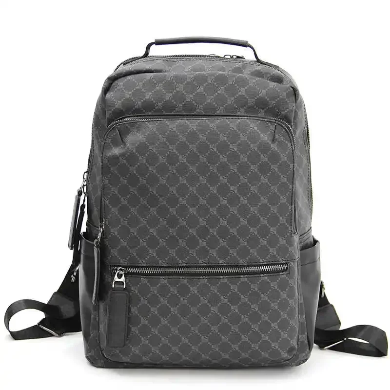 New Fashion Backpack Laptop Bag Student Large Capacity Backpack Men's Leisure Travel Bag