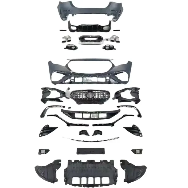 

New Upgraded E-Class W214 and E53 Front and Rear Bumpers Body Kits for E300 E400 E350 Vehicles
