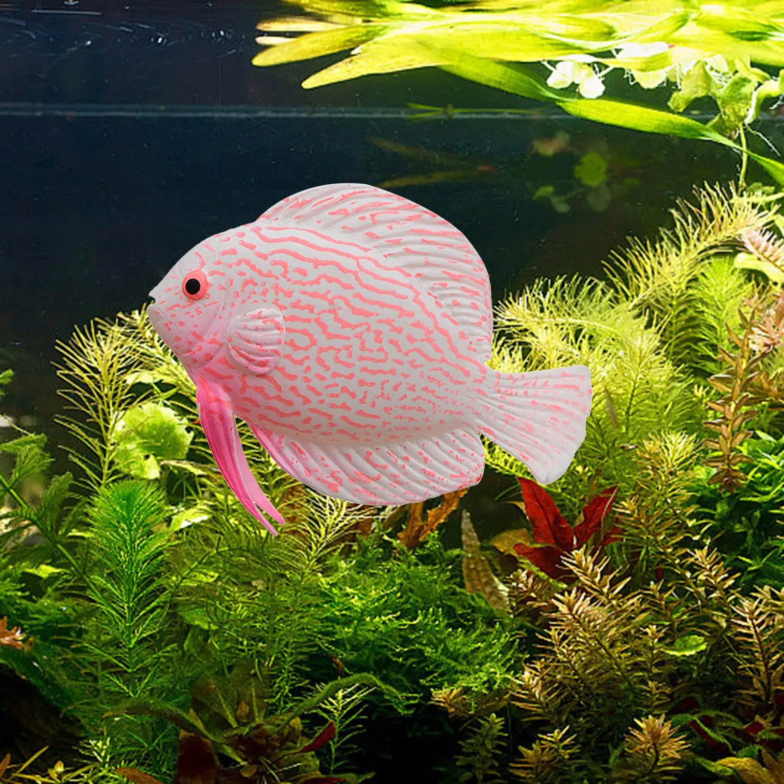 Peces artificiales de silicona para acuarios y peceras - imagen 4