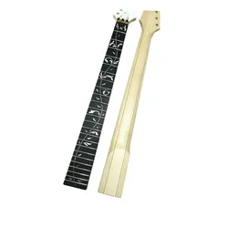24 Frets Inlay Tree Of Life Maple Electric Guitar Neck Guitar Accessories Parts Can Be Customized Musical Instruments