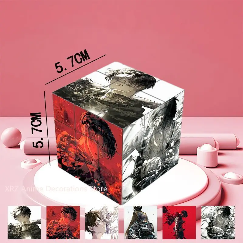 

Волшебный куб аниме Микаса · Акерман головоломка для снятия стресса профессиональная игра с плавной скоростью детские подарки