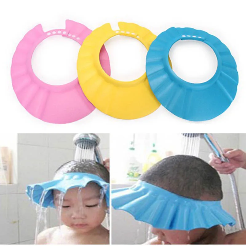 

Baby Kids Cartoon Shampoo Cap Safety Material Non-Toxic For Hair Trimming, Trimming And Styling