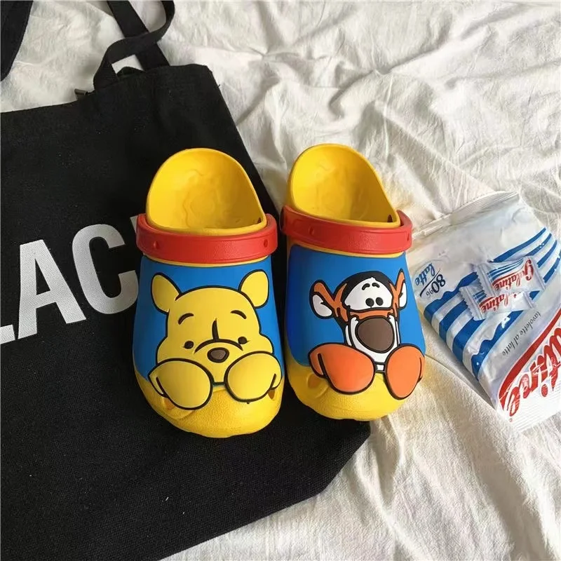 

Winnie the pooh Sandals Women's 2024 New Hole Shoes Summer Fashionable Outer Wear Sandals And Slippers Korean-style child shoes