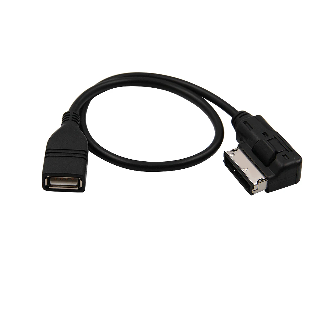 Black USB AUX AMI Audio Cable Music MDI MMI AMI to USB Female Aux Interface Data Adapter Wires For Audi Volkswage
